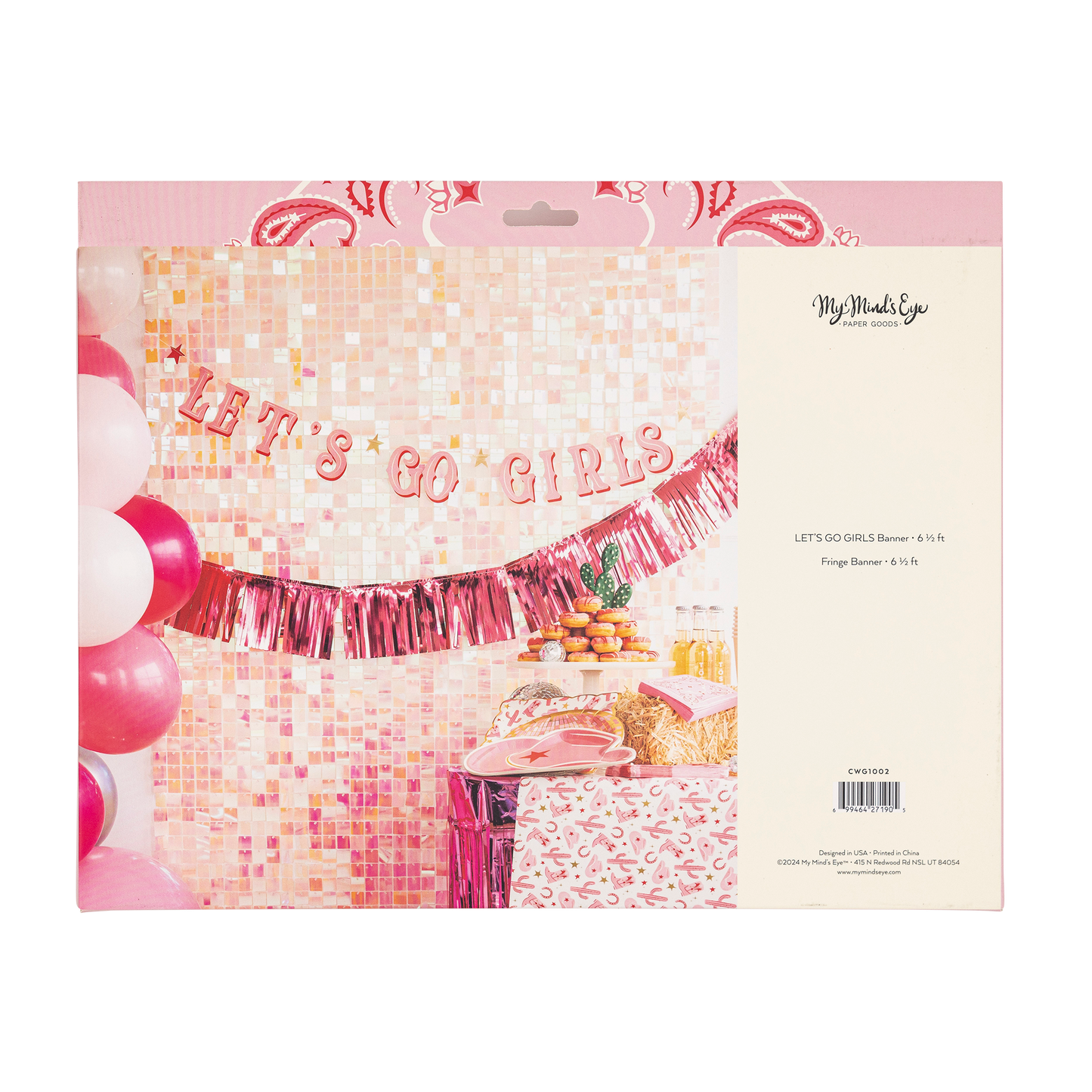 CWG1002 - Let's Go Girls Banner Set