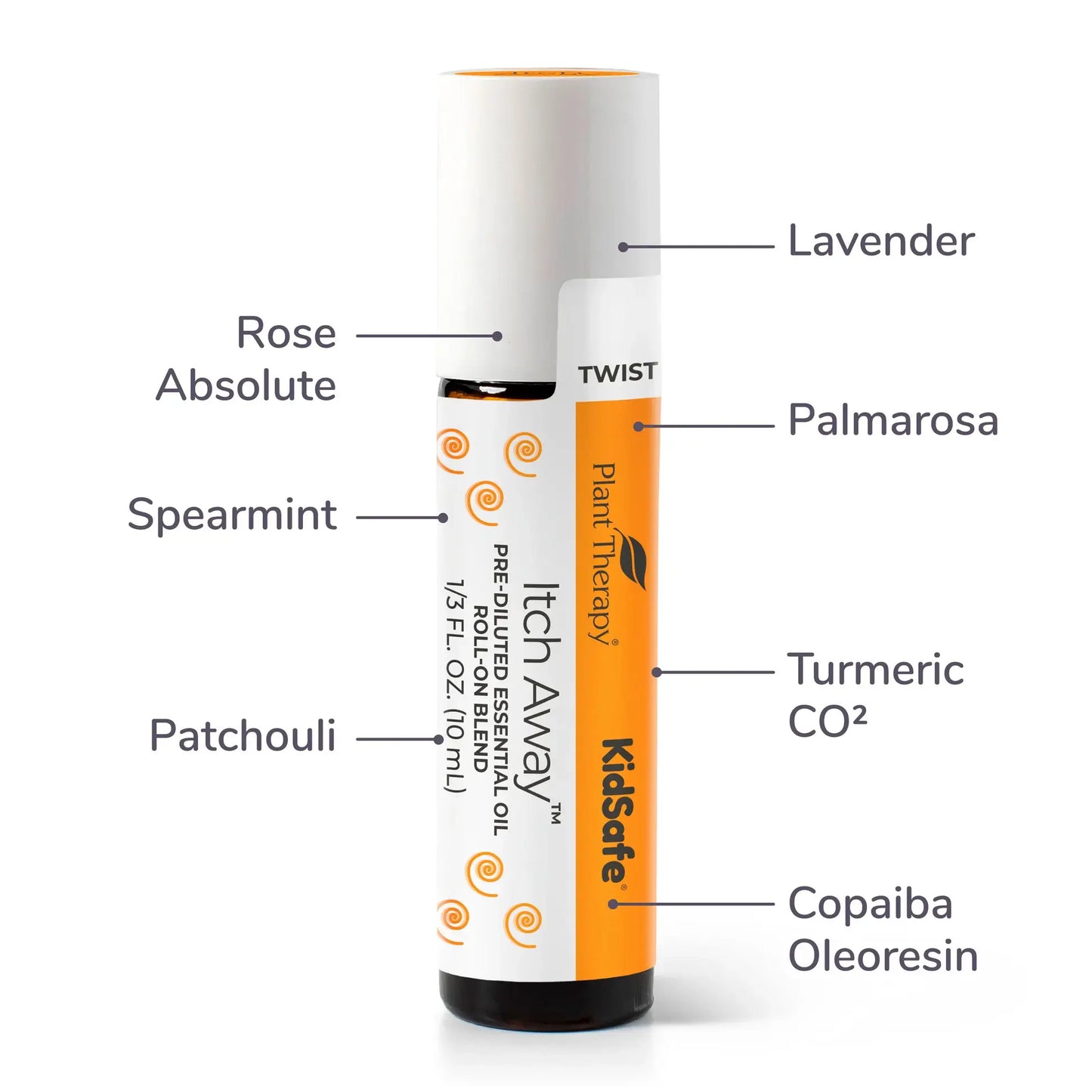 Itch Away KidSafe Essential Oil Pre-Diluted Roll On 10mL