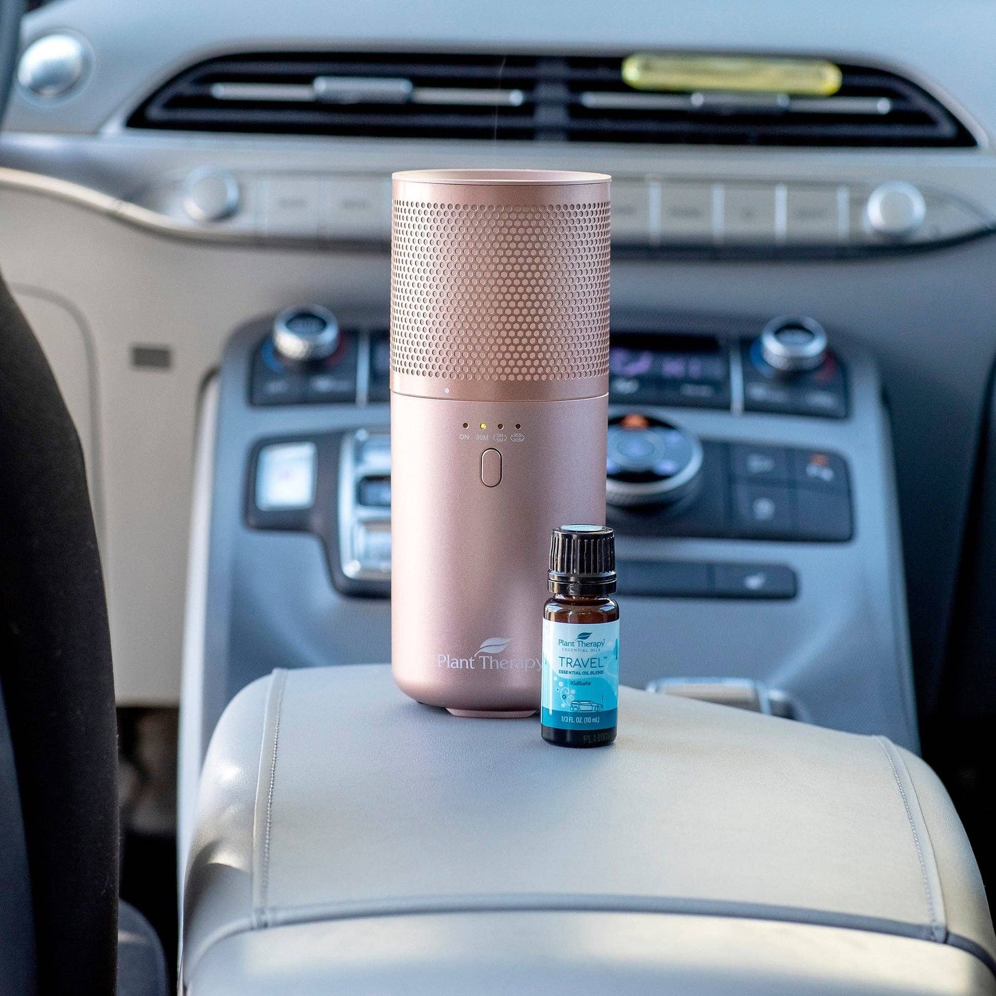 Rose Gold Portable Diffuser w/Travel Pack