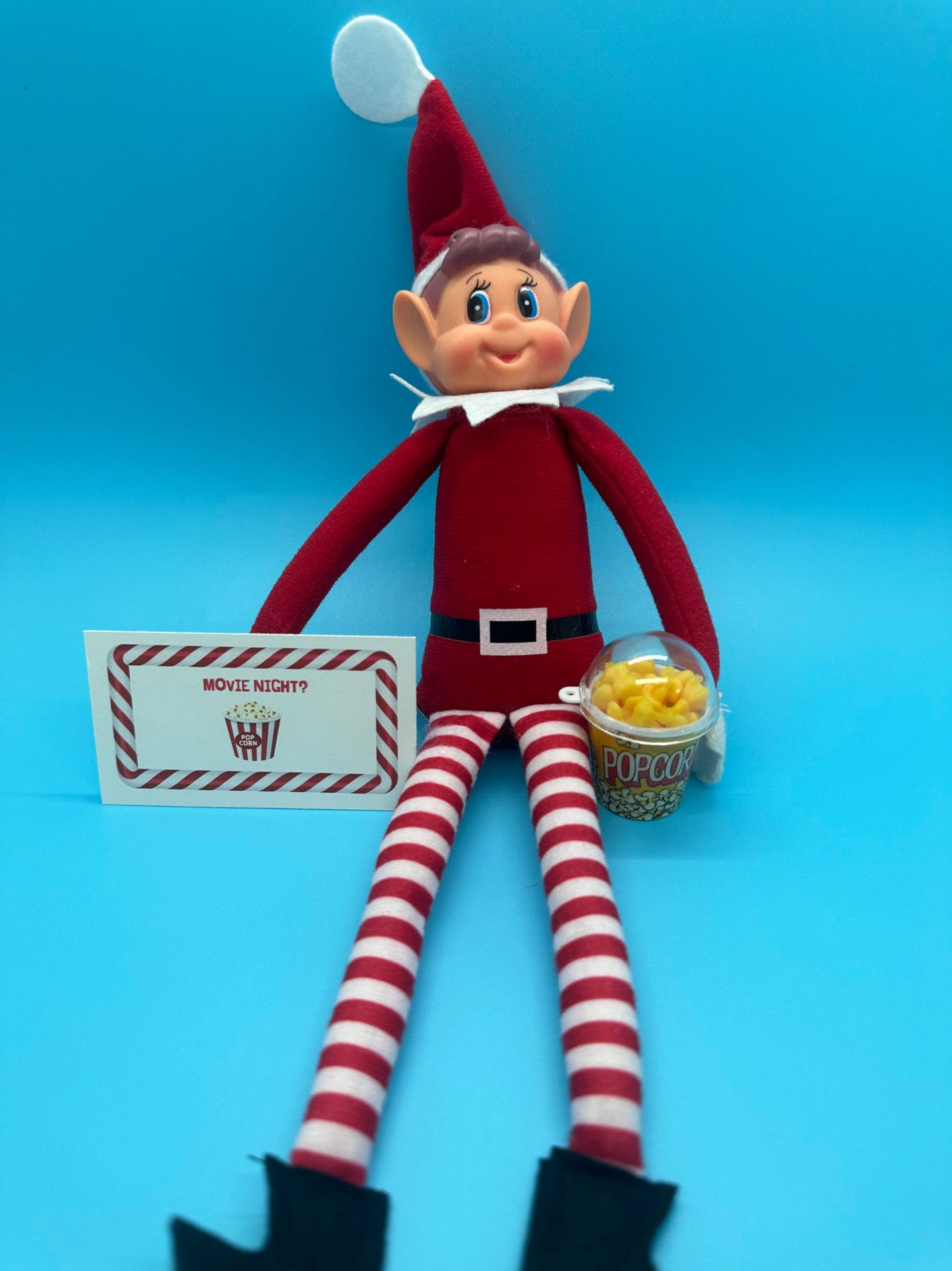 Elf Movie Night Prop Scene