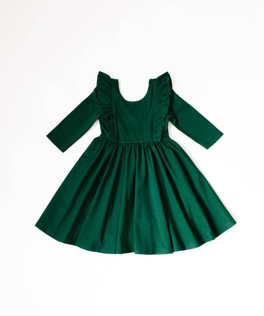 Adelisa Dress in Evergreen | Christmas | Girls