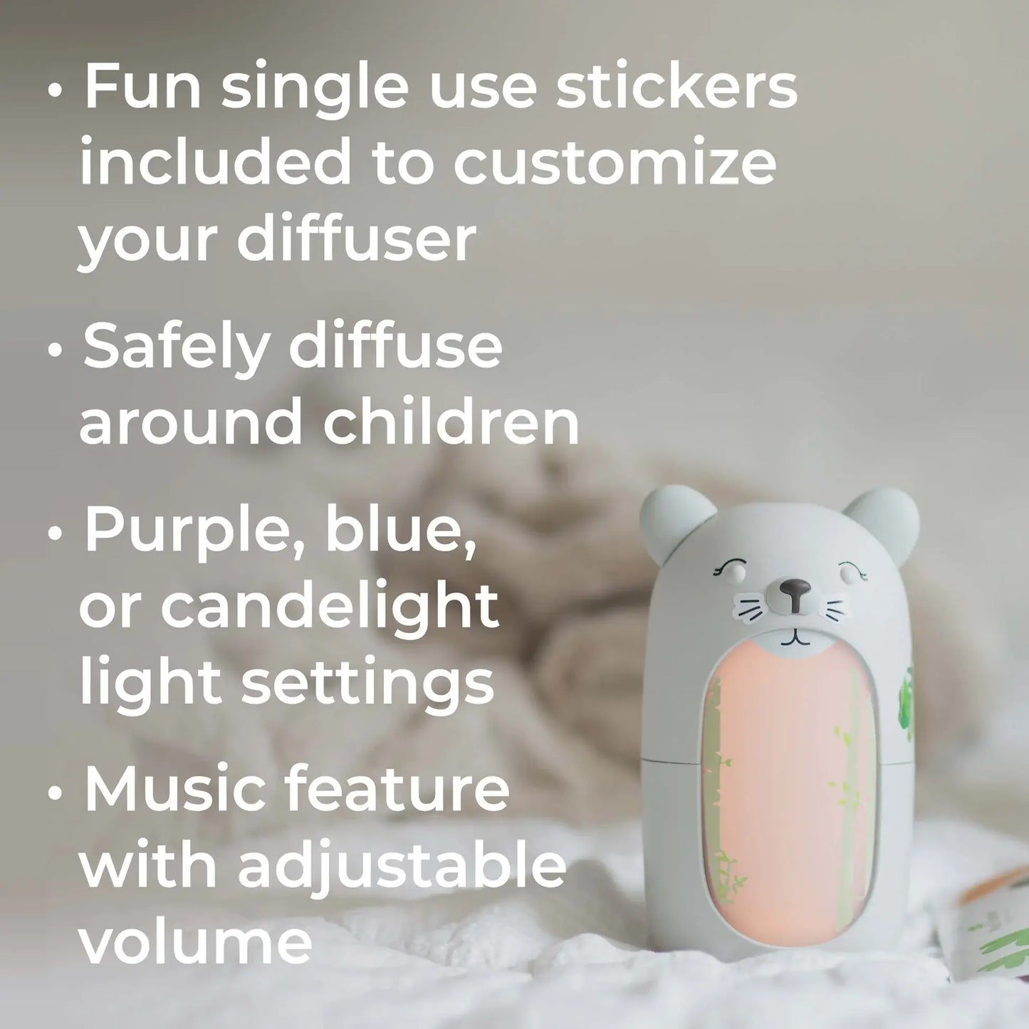 Forest Friend Diffuser with Sticker Sheet