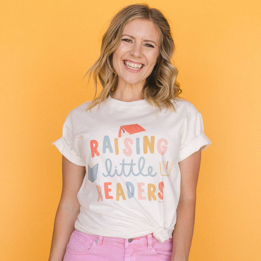 Raising Little Readers Pippi Tee - Ivory