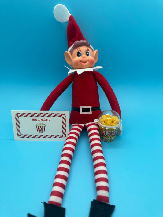 Elf Movie Night Prop Scene
