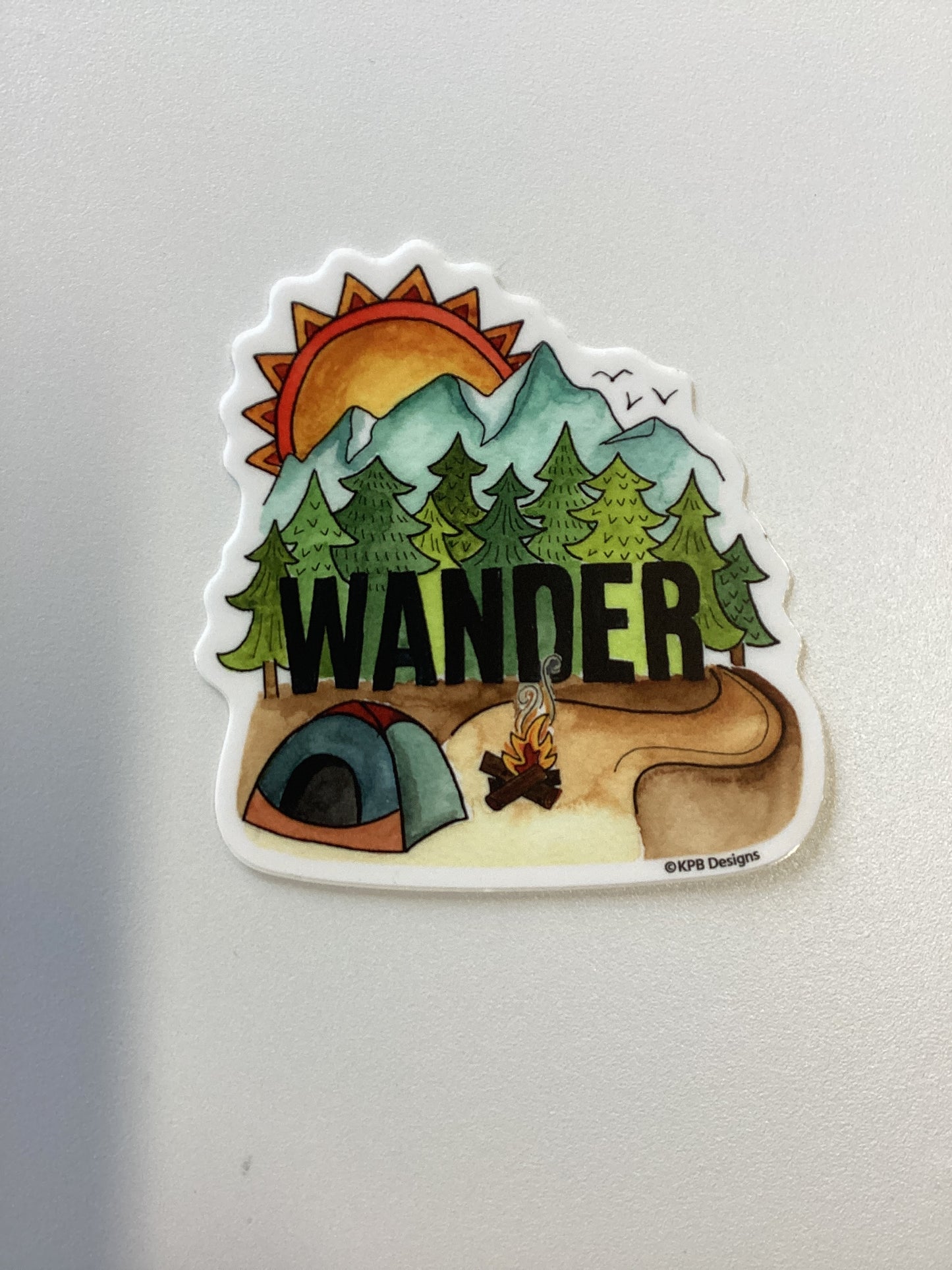 Wander Sticker