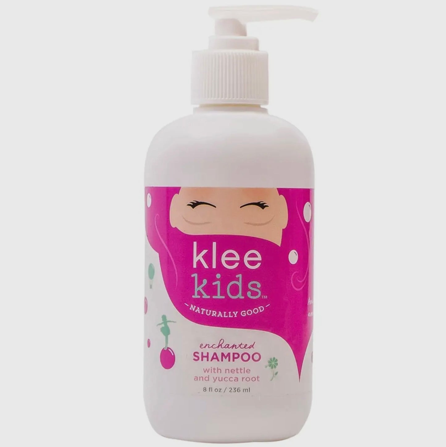 Klee Kids Enchanted Shampoo w Nettle Yucca Root, 8 oz