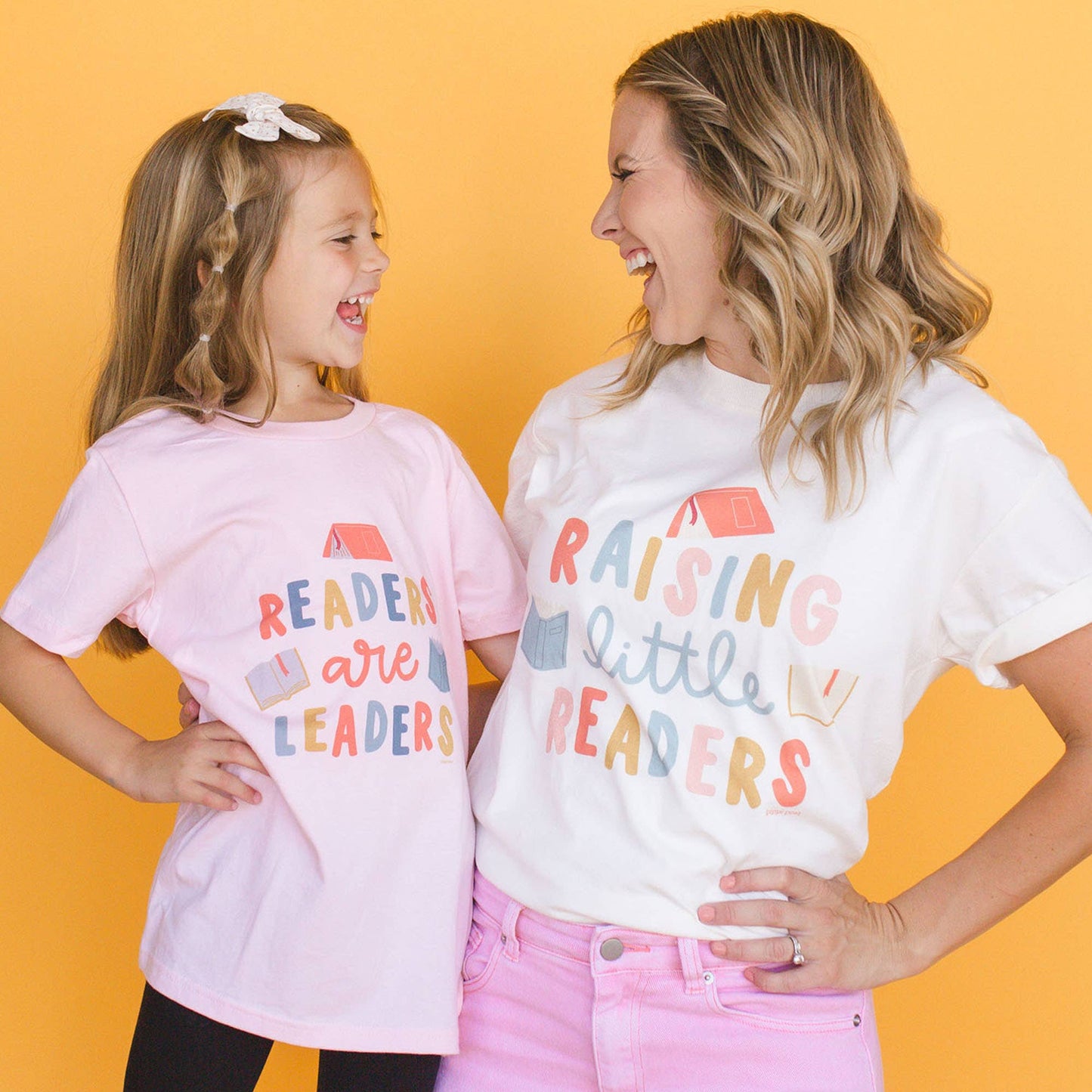 Raising Little Readers Pippi Tee - Ivory