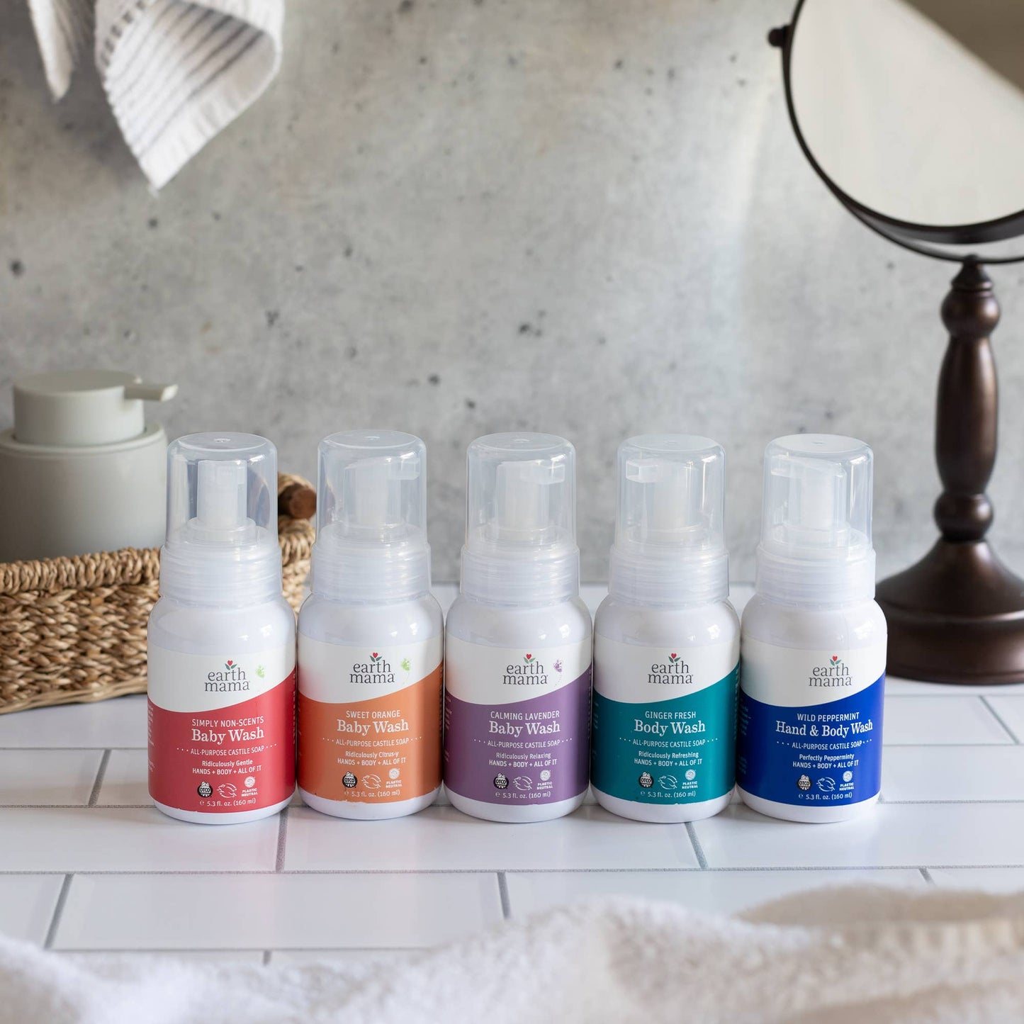 Simply Non-Scents Baby Wash: 5.3 fl. oz. (160 ml)