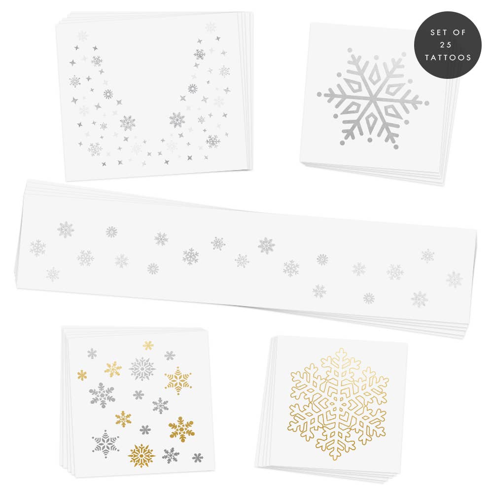 Winter Wonderland Variety Set - Temporary Tattoo