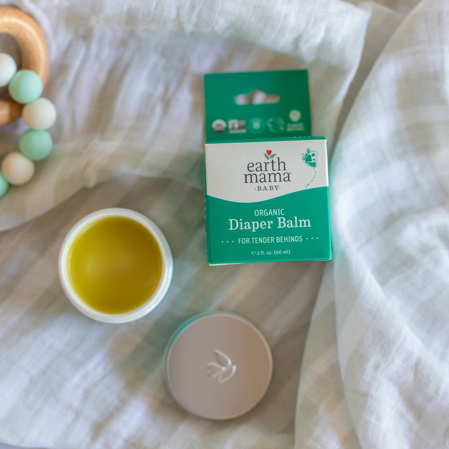 Organic Diaper Balm: 2oz