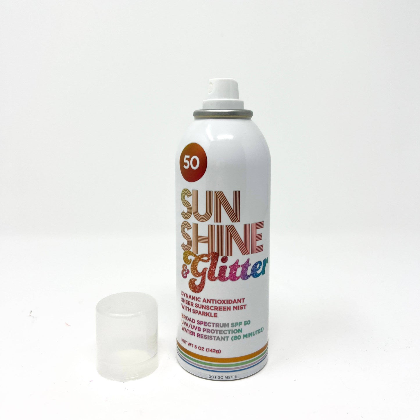 Sunshine & Glitter SPARKLE SHIMMER Sport SPF 50 Mist spray sunscreen