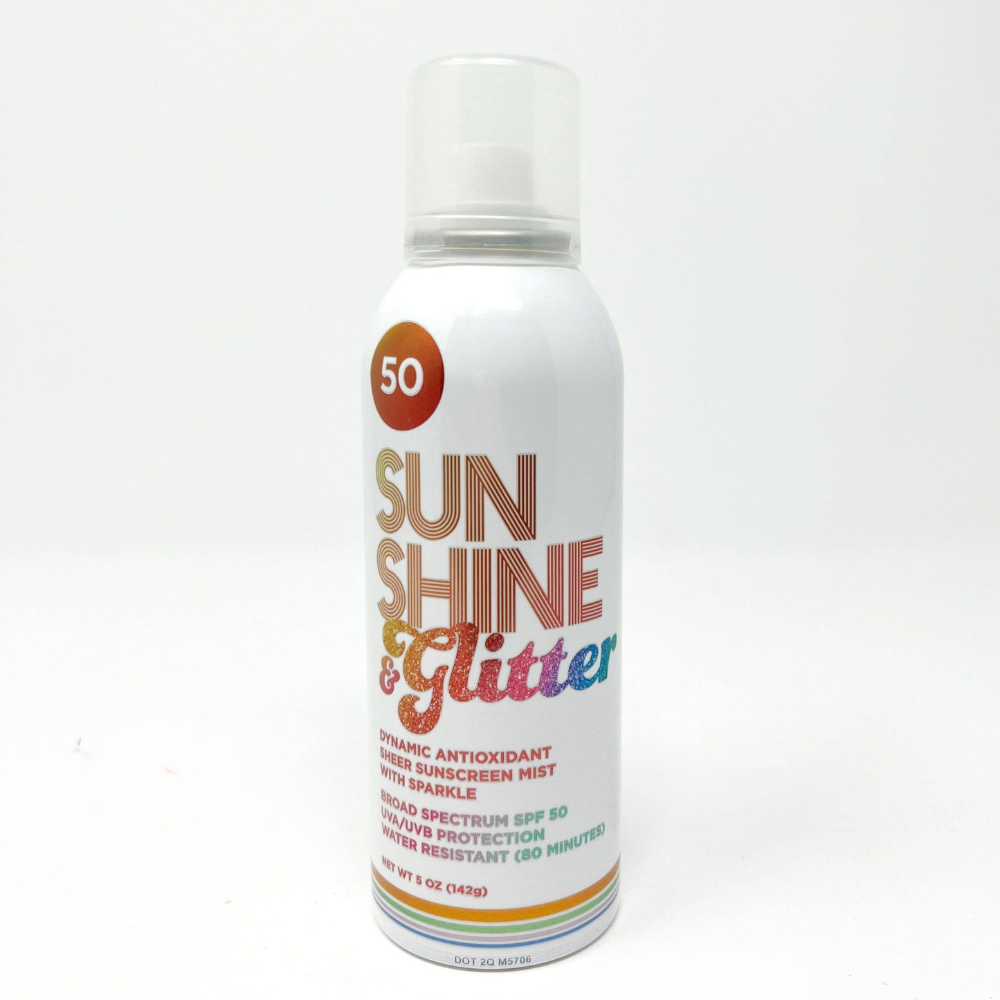 Sunshine & Glitter SPARKLE SHIMMER Sport SPF 50 Mist spray sunscreen