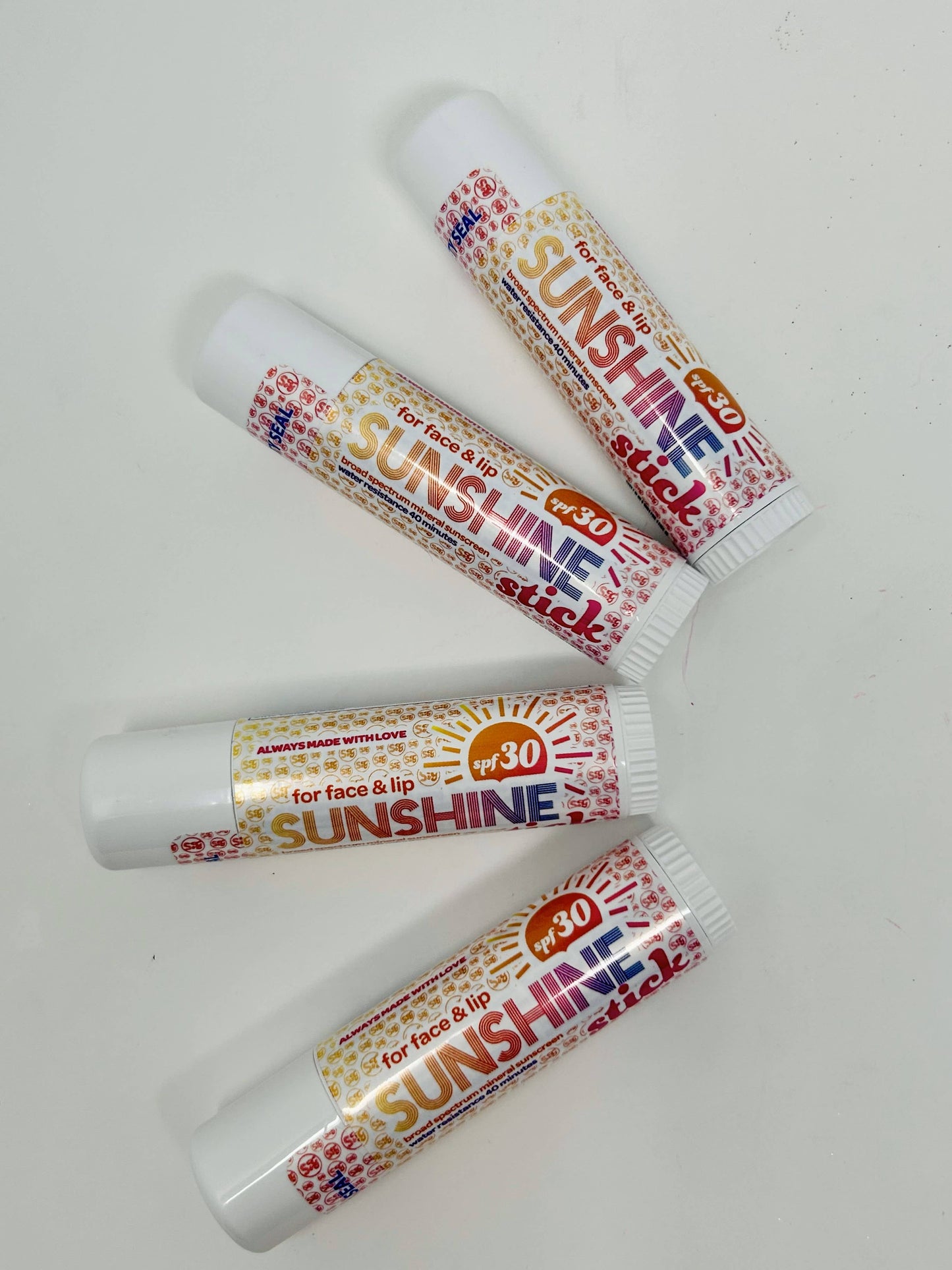 Sunshine & Glitter Sunshine Sunscreen Stick - SPF 30 Natural Zinc