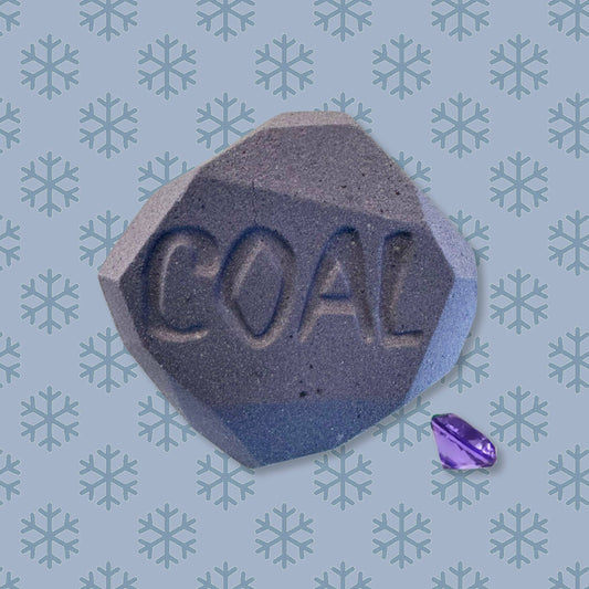 Lump of Coal PRIZE Bath Bomb