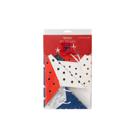 SSP904 - Stars and Stripes Decorative Hanging Stars