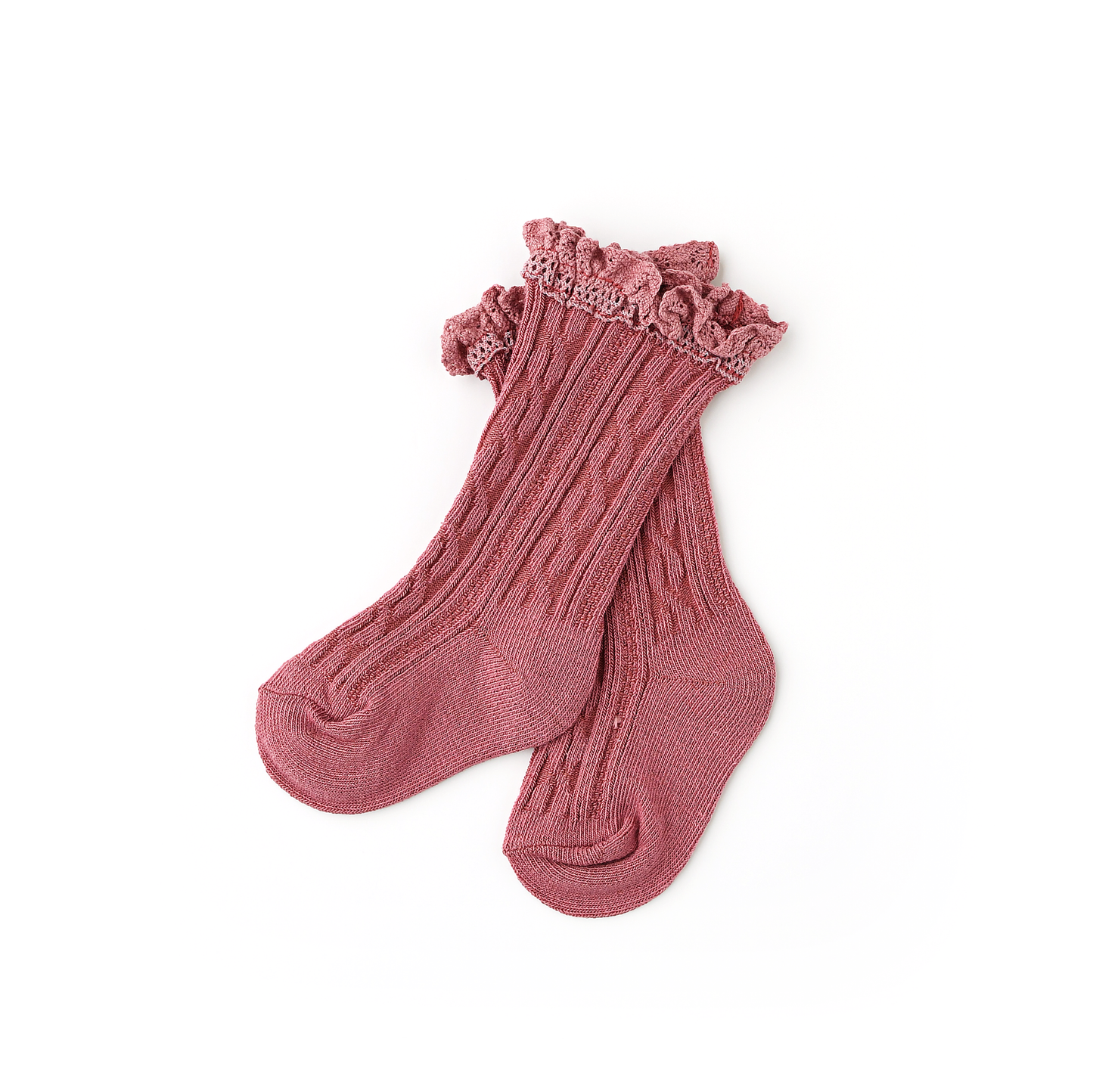 Mauve Lace Socks Accessories Baby Clothing Socks