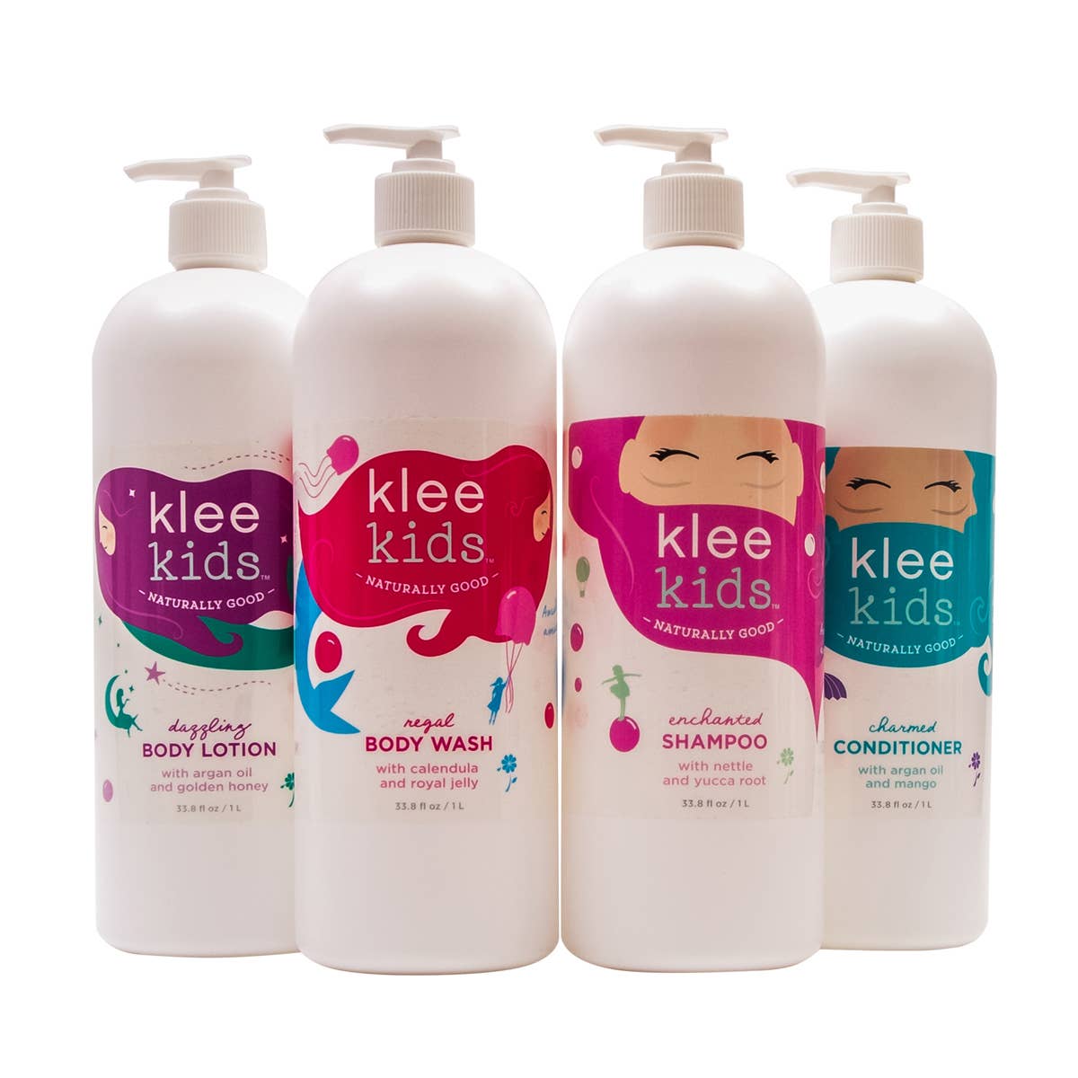 Klee Kids Regal Body Wash w/ Calendula & Royal Jelly, 1 L