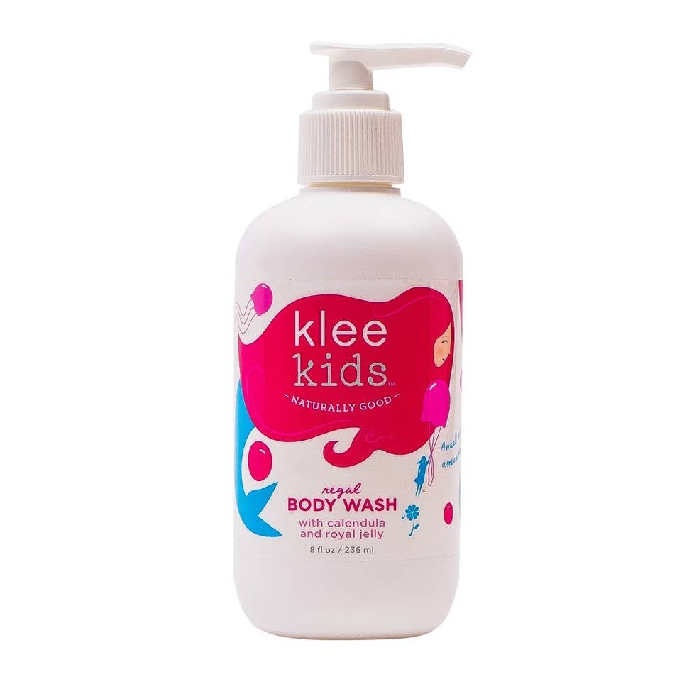 Klee Kids Regal Body Wash w/ Calendula & Royal Jelly, 8 oz
