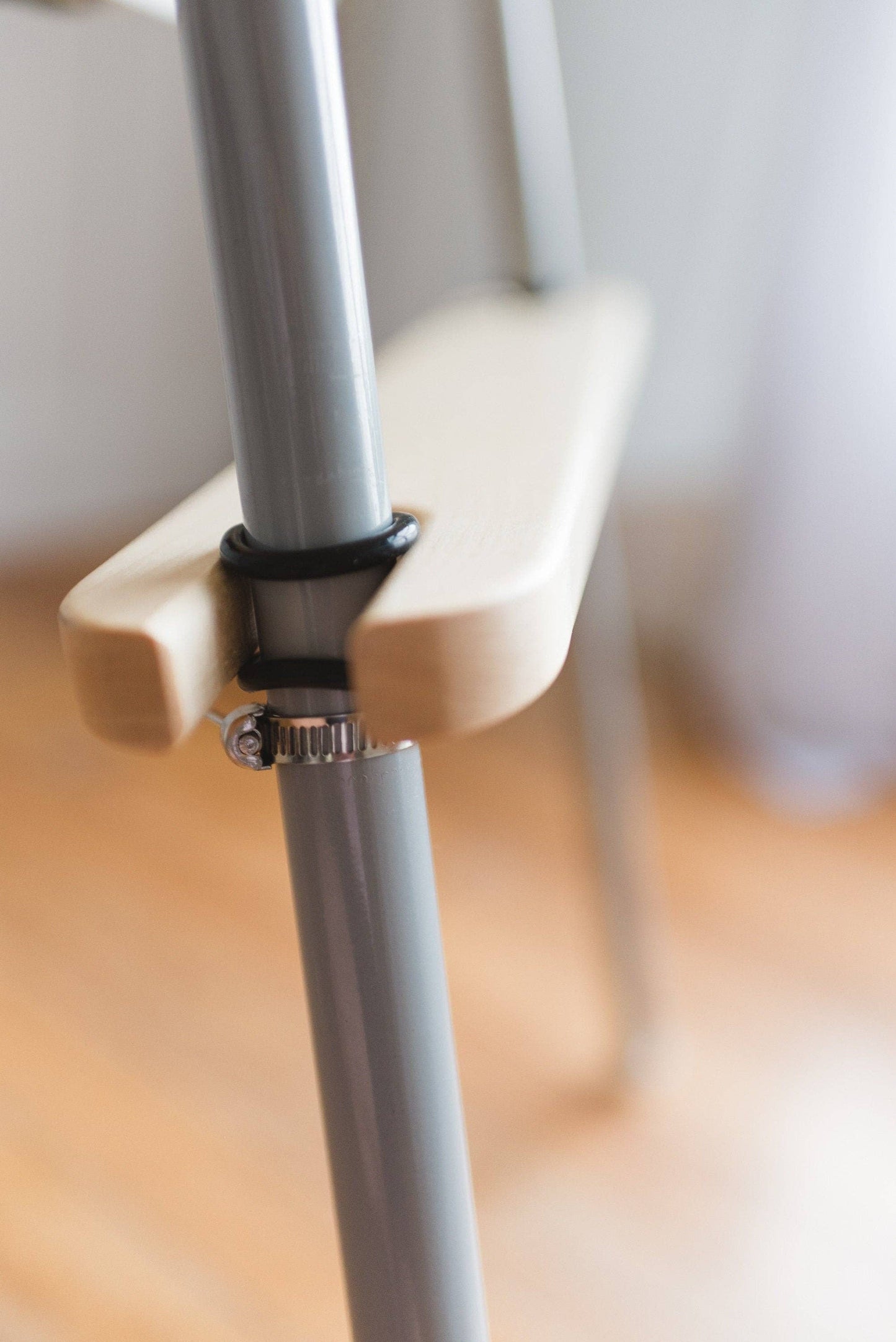 Maple IKEA Antilop Foot Rest - Wooden Highchair Footrest: Footrest + Bib Hook