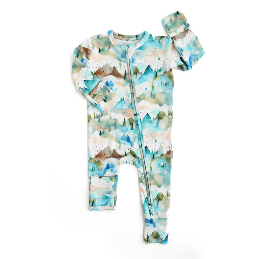 Everest Zip Bamboo Baby Outfit Clothing