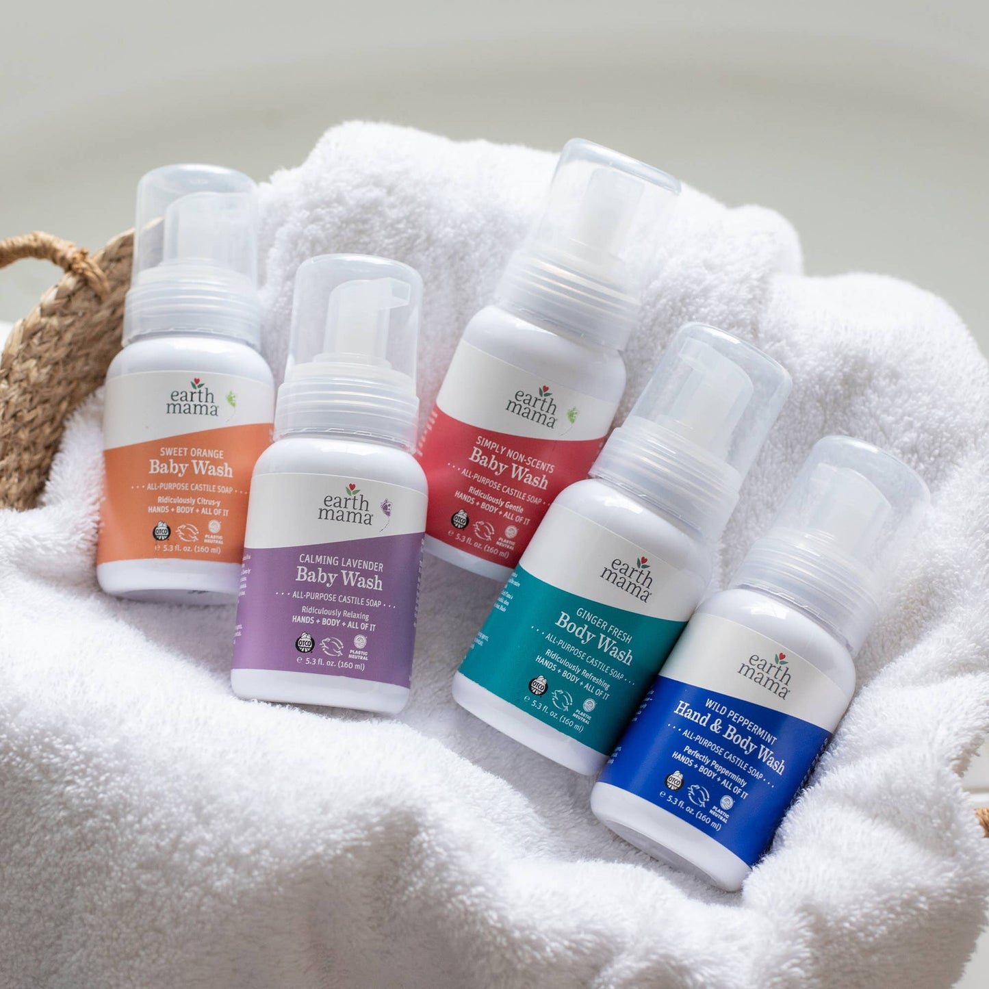 Simply Non-Scents Baby Wash: 5.3 fl. oz. (160 ml)