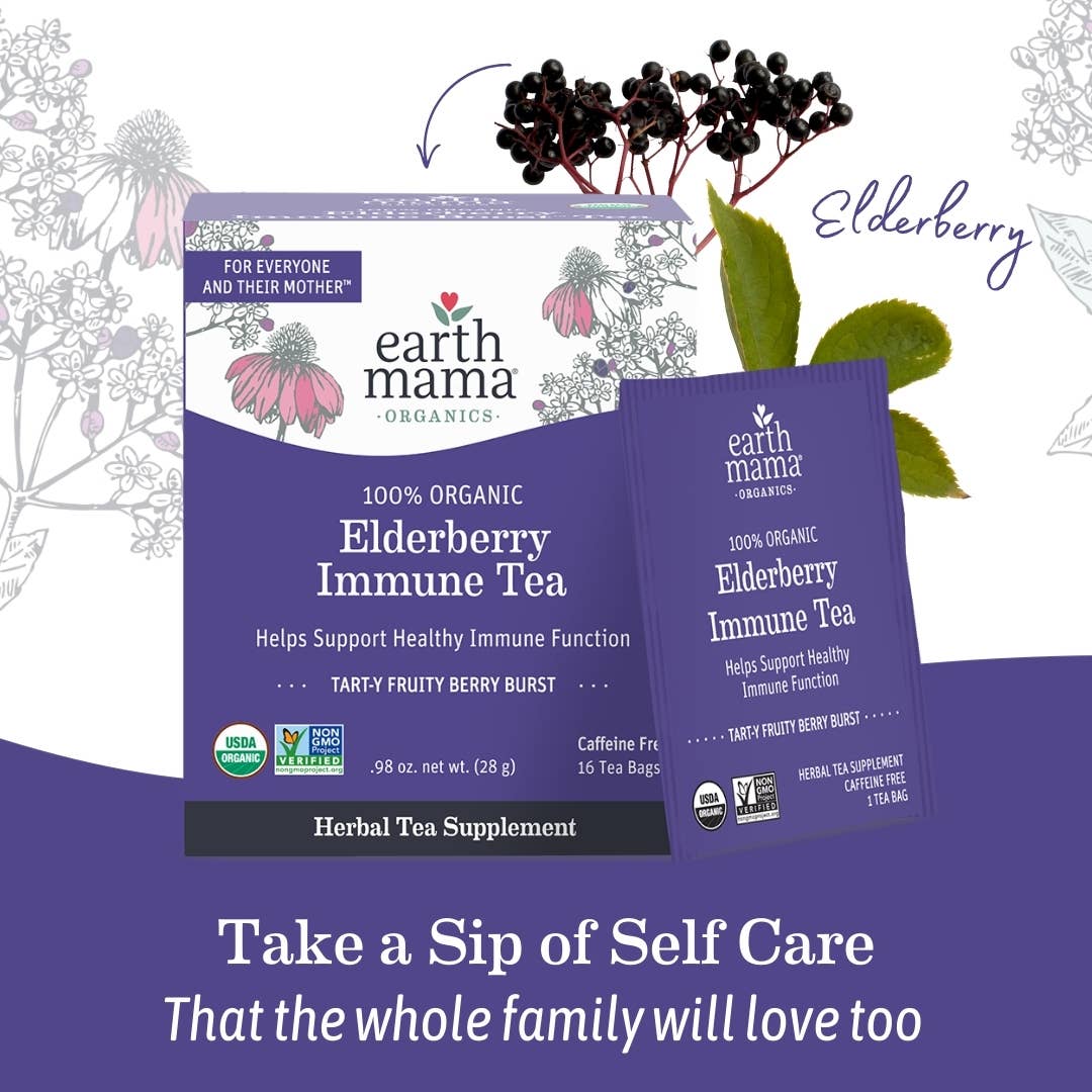 Organic Elderberry Immune Tea