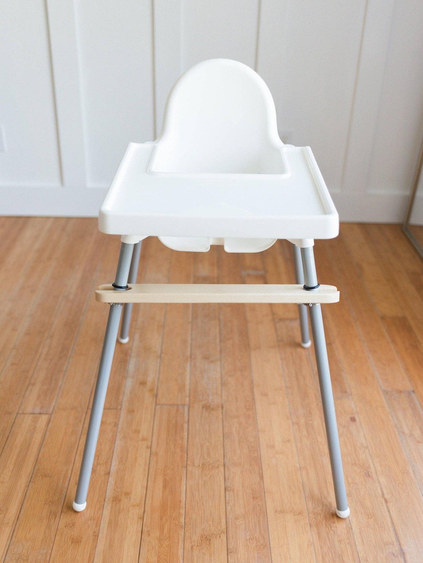 Maple IKEA Antilop Foot Rest - Wooden Highchair Footrest: Footrest + Bib Hook