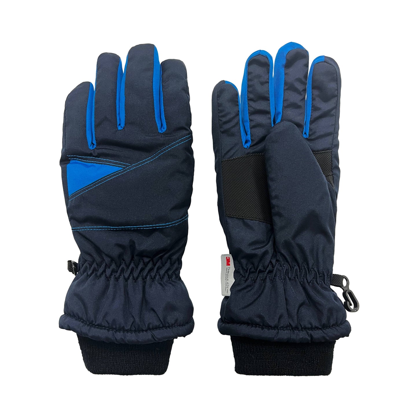 Boys Taslon Ski Glove w. Thinsulate Size 4-7 - 20186