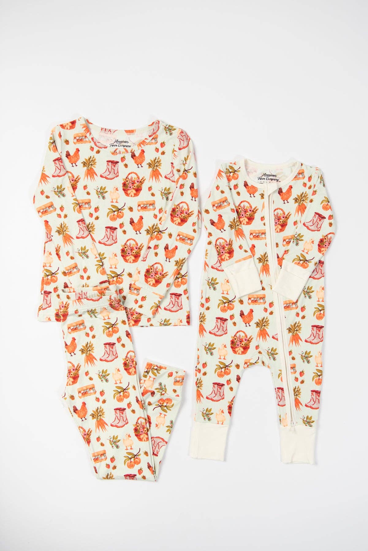 Farmer's Market Bamboo Baby Zippy