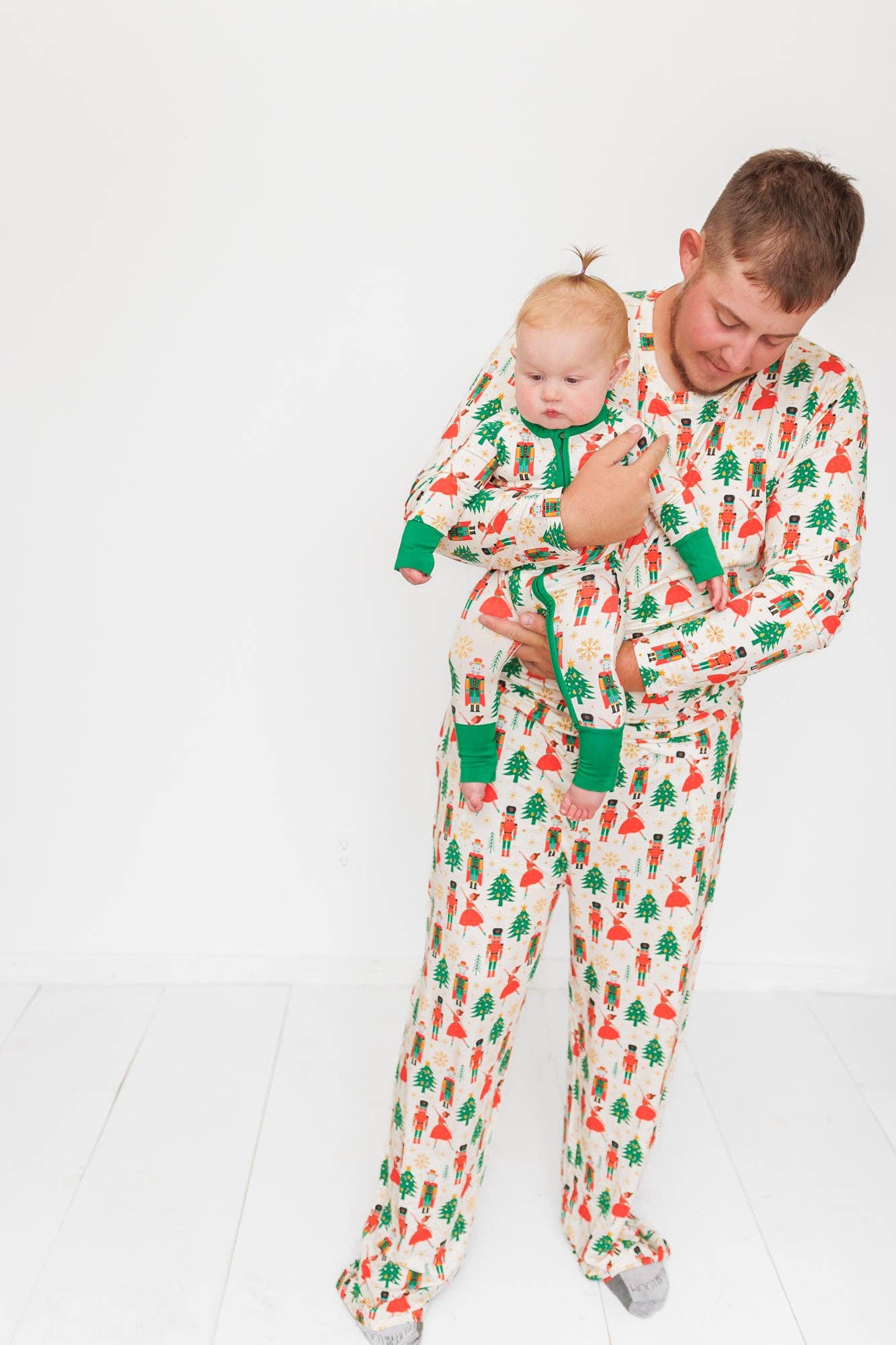 ZIP ROMPER -Nutcracker: 0/3m