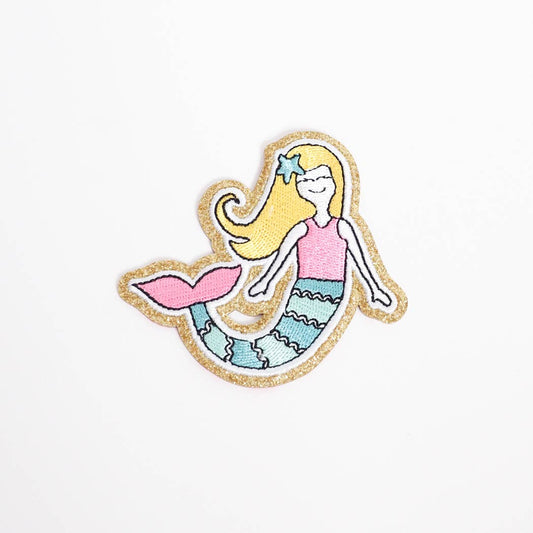 Embroidered Mermaid Icon Patch