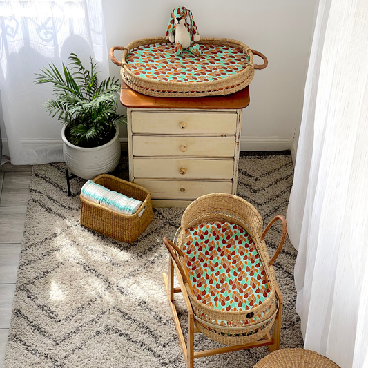 White Fitted Bassinet Sheets