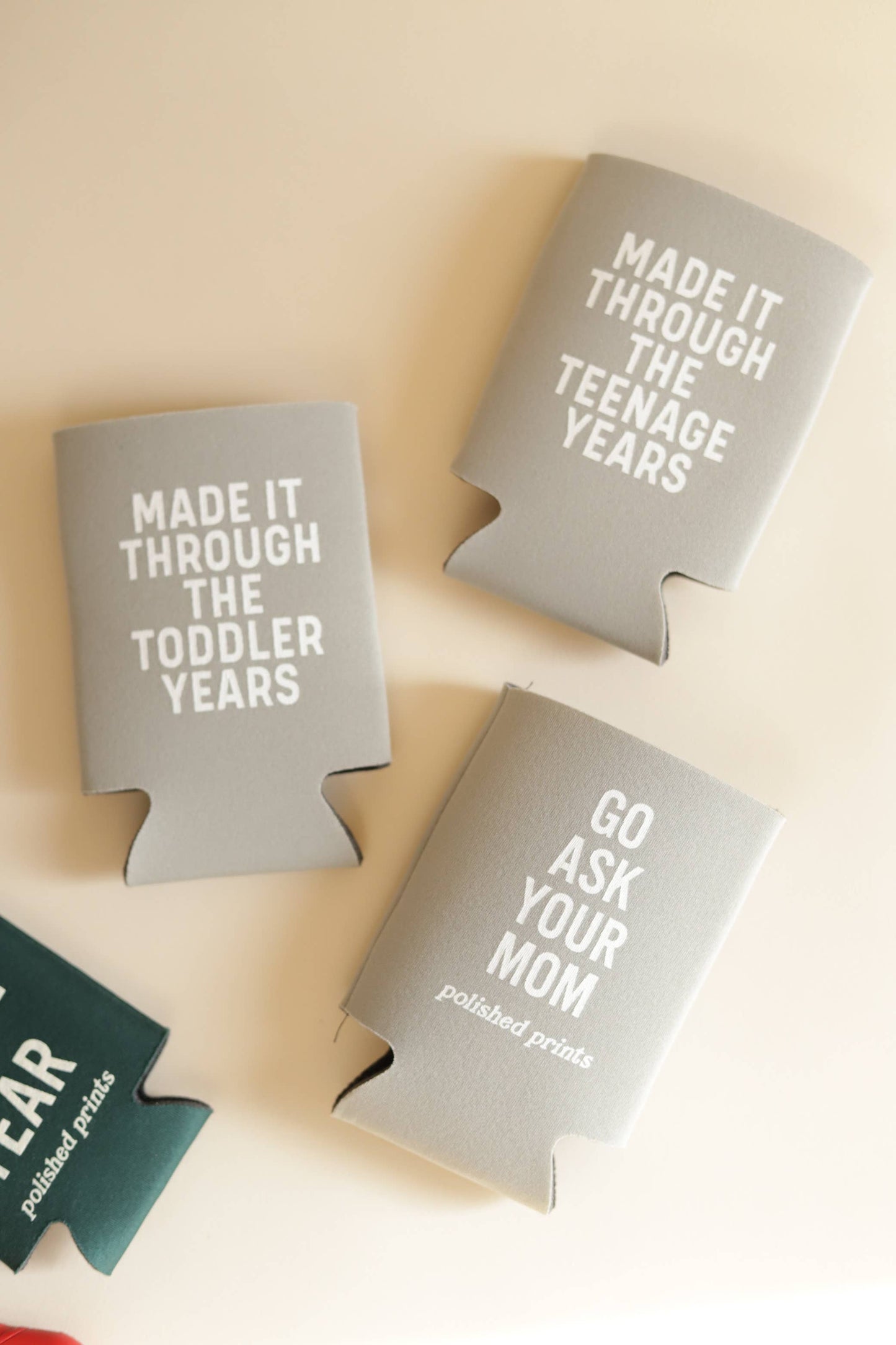 Made It Through Funny Collapsible Koozie, Regular Can Coozie