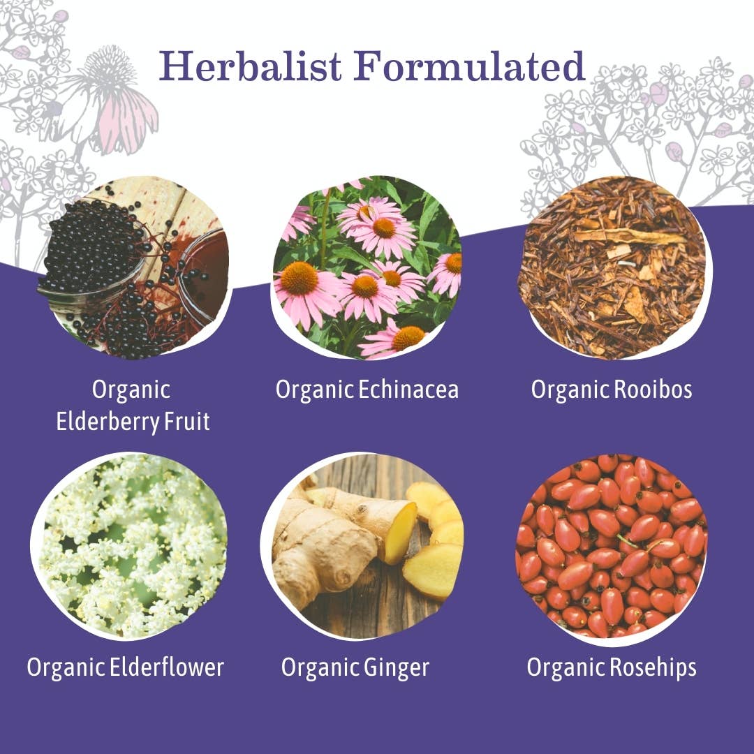 Organic Elderberry Immune Tea