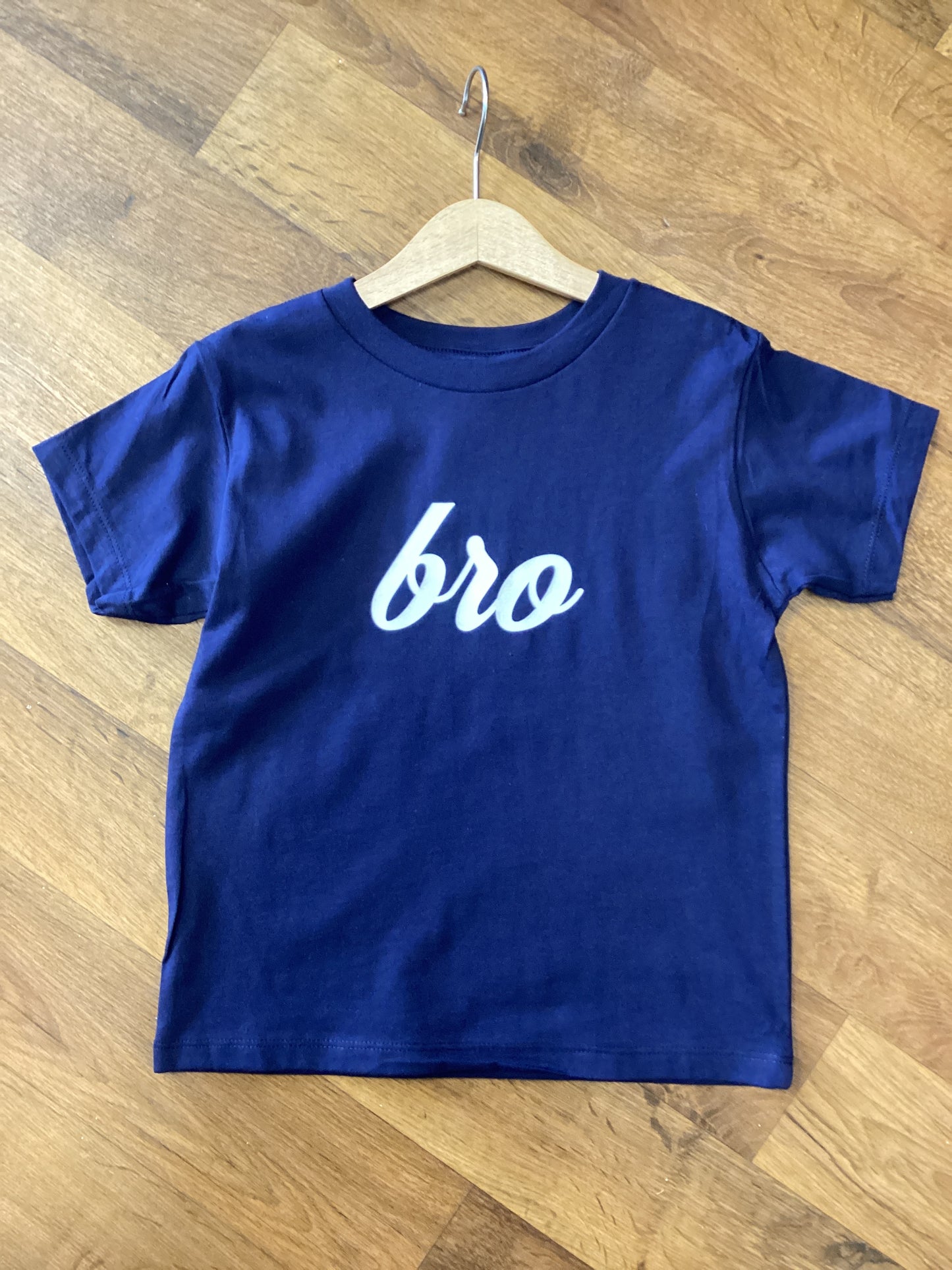 Bro toddler tee shirt - navy
