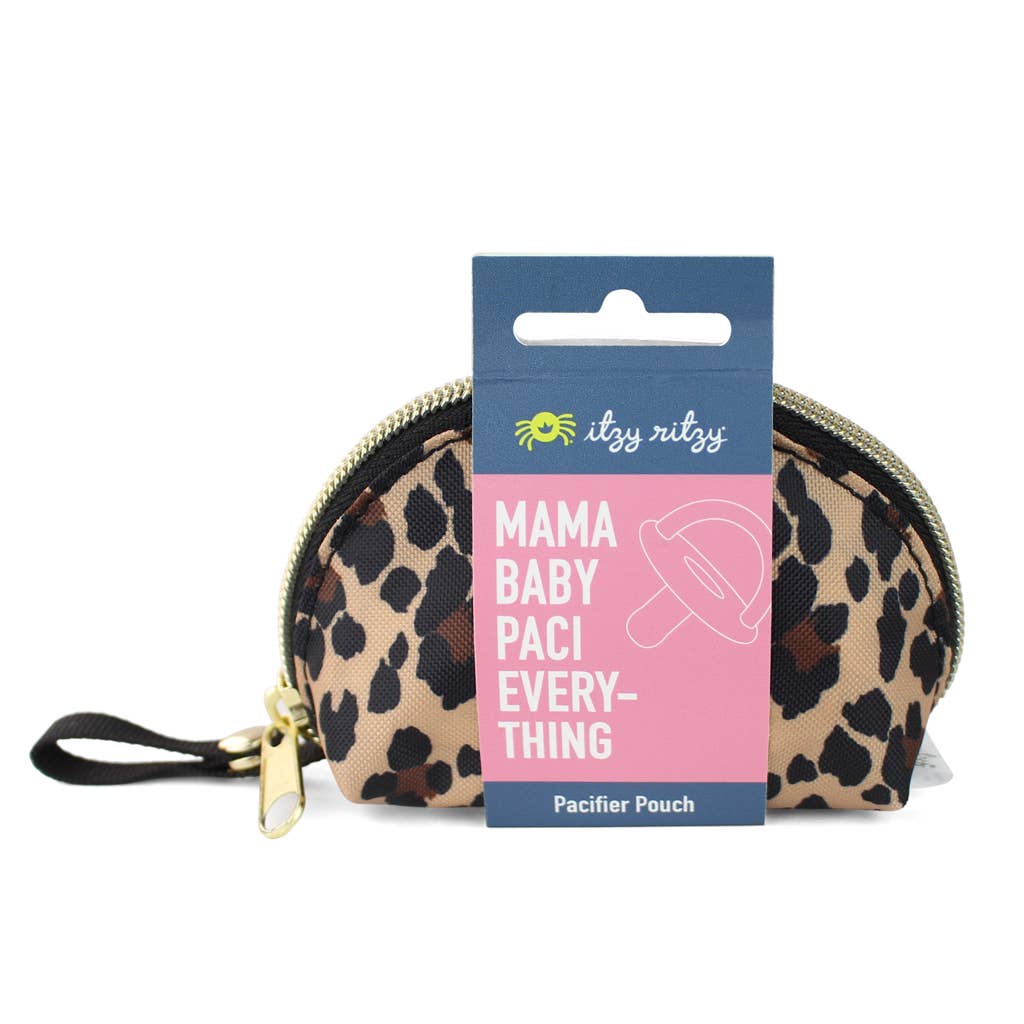 Everything Pouch for Pacifiers + More!: Leopard