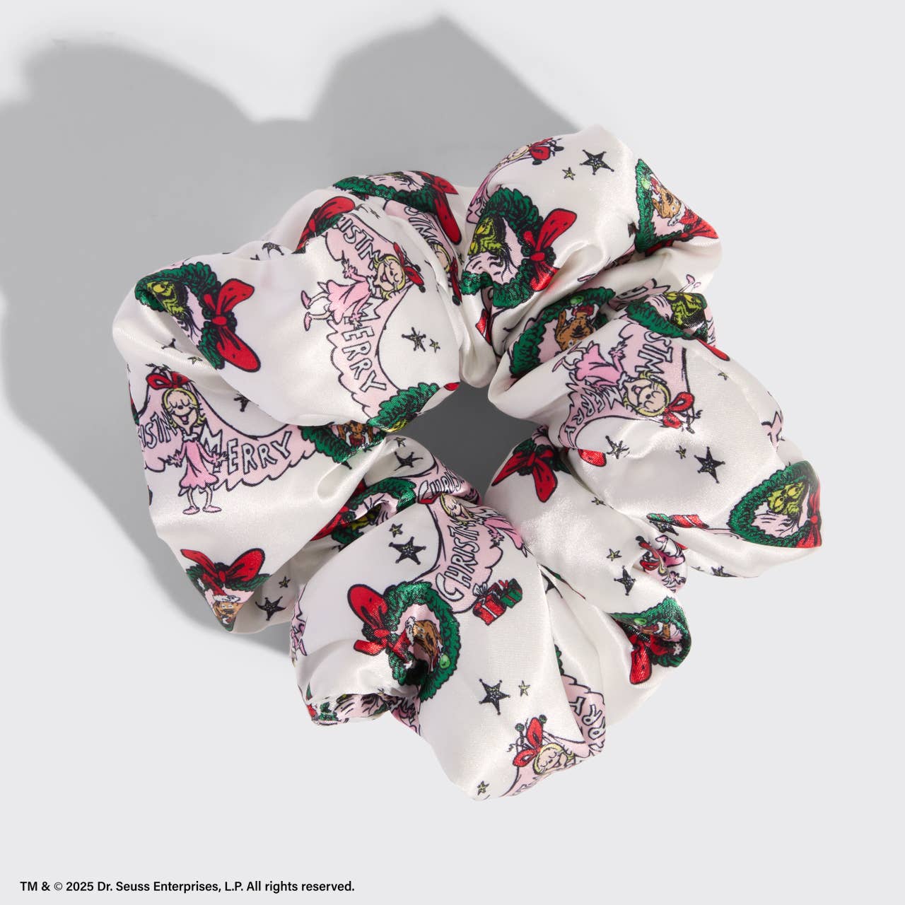 The Grinch x Kitsch Satin PillowScrunchies® in Cindy Lou Who