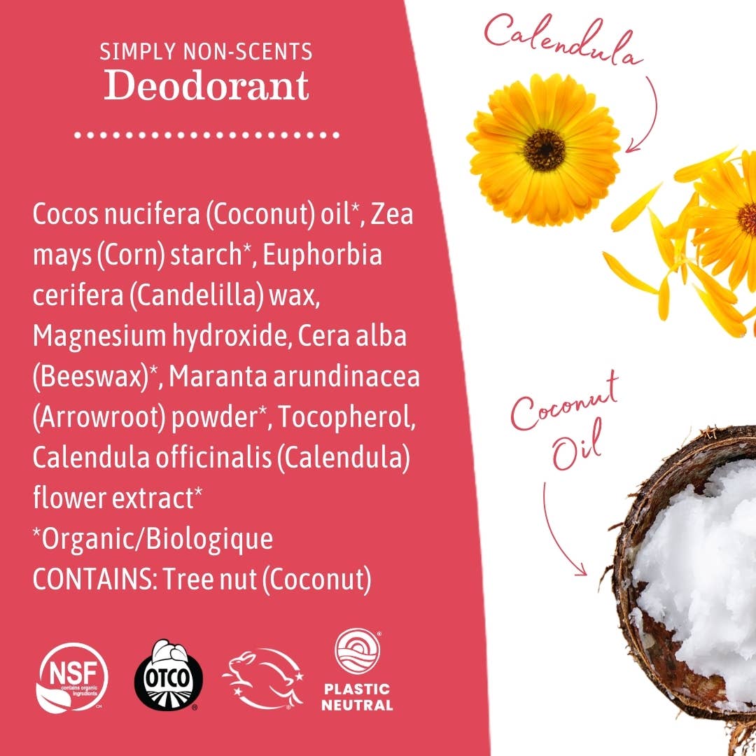 Simply Non-Scents Deodorant