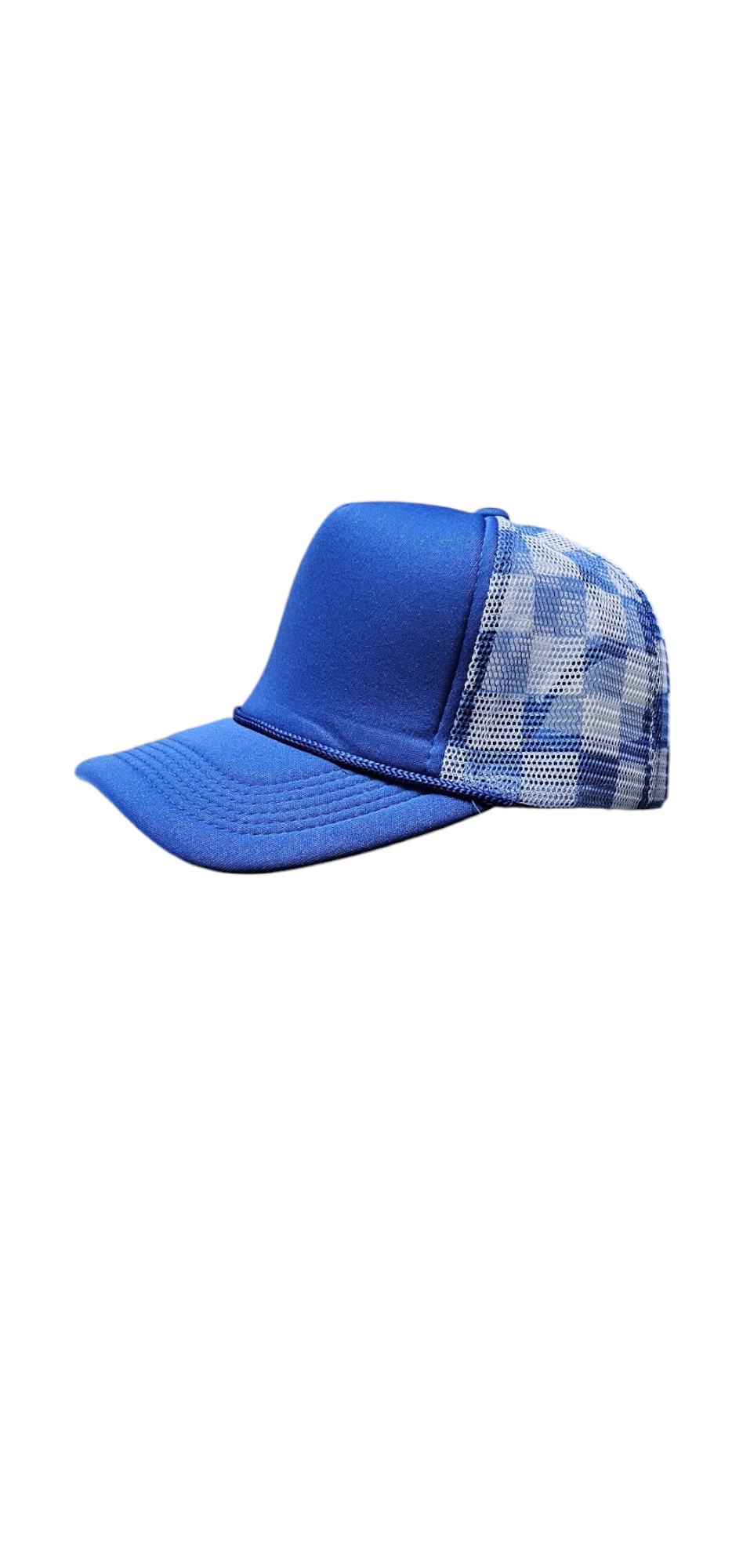 Checkered Trucker Foam Hat