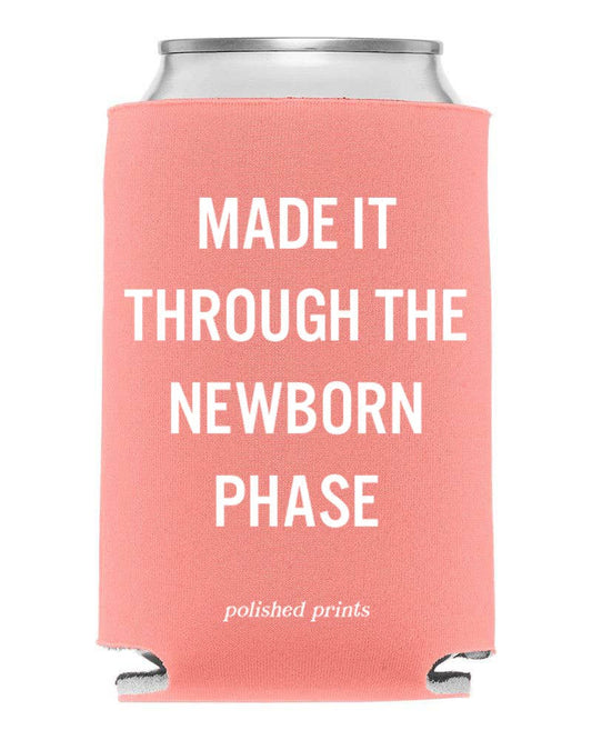 Made It Through Funny Collapsible Koozie, Regular Can Coozie