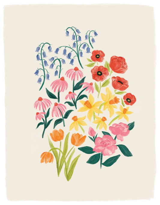 Garden Bouquet Art Print