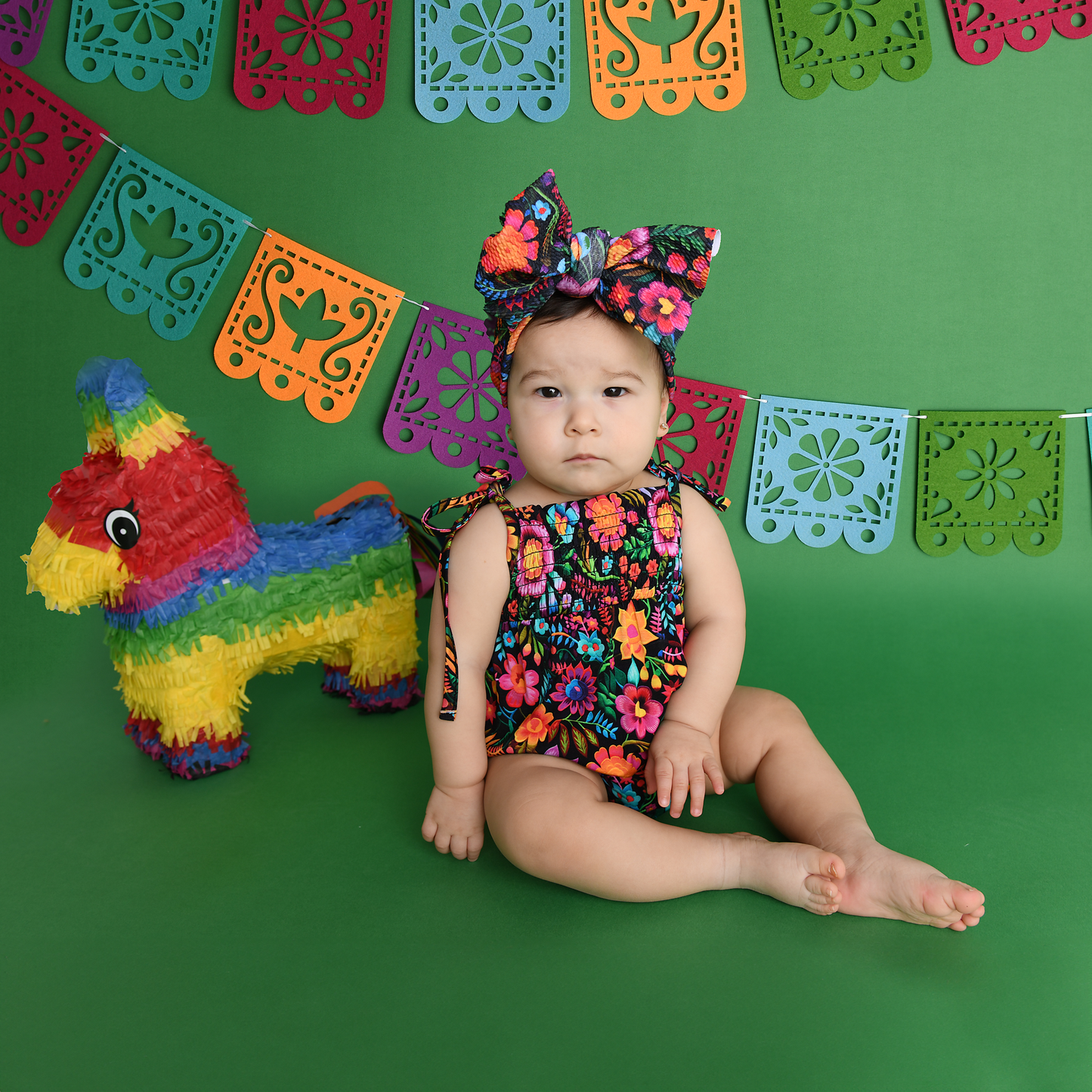 Bamboo Baby Clothing Smocked Bubble  Catalina