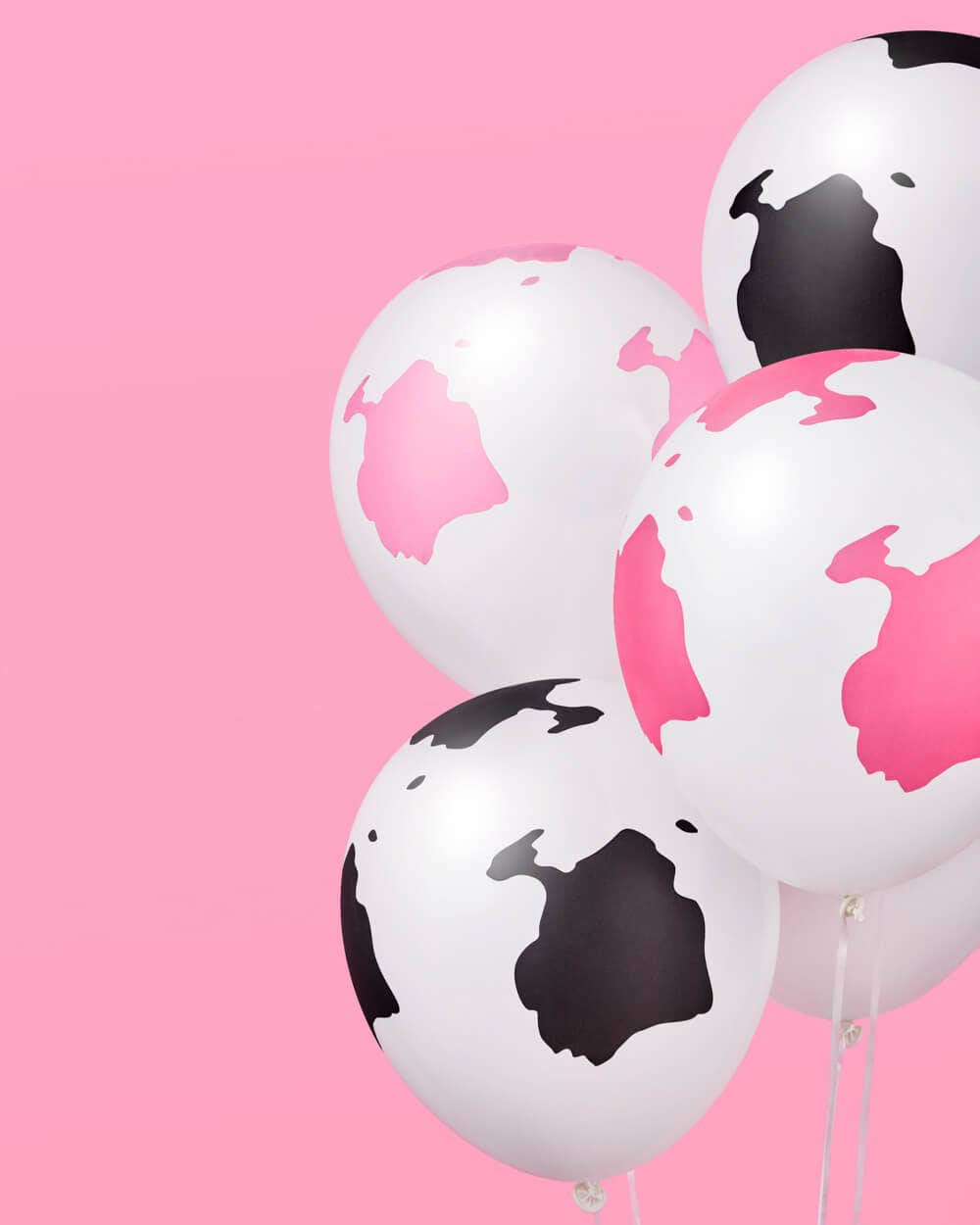 Pink Cow Print Balloons, Rodeo Bachelorette Party,Bday Decor