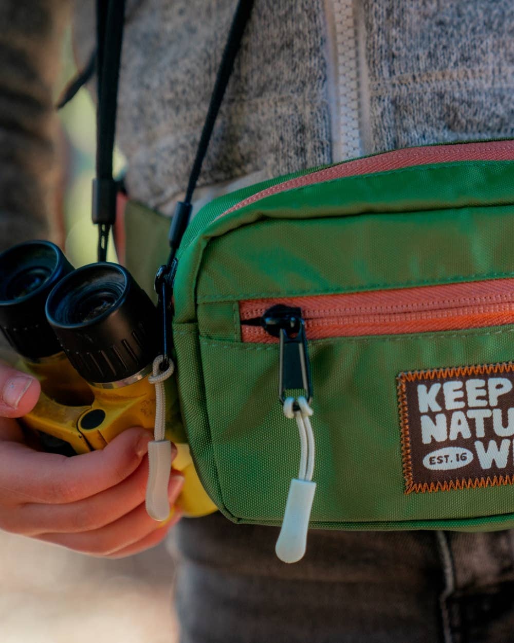 KNW Kids Fanny Pack | Navy/Clay