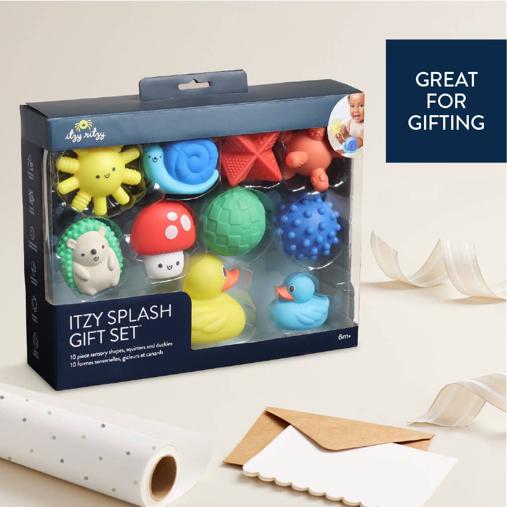 Itzy Splash Gift Set™ Soft Bath Toys