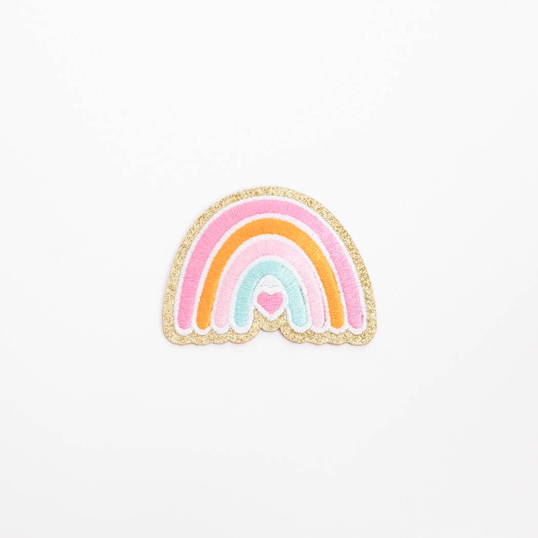 Embroidered Rainbow Icon Patch