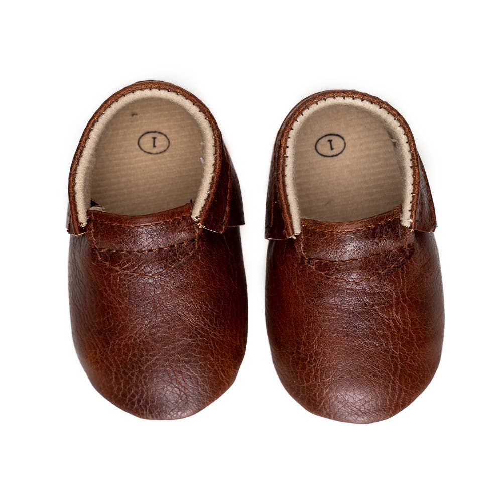 MODERN MOX | Baby shoes, toddler shoes, neutral colors: Chestnut