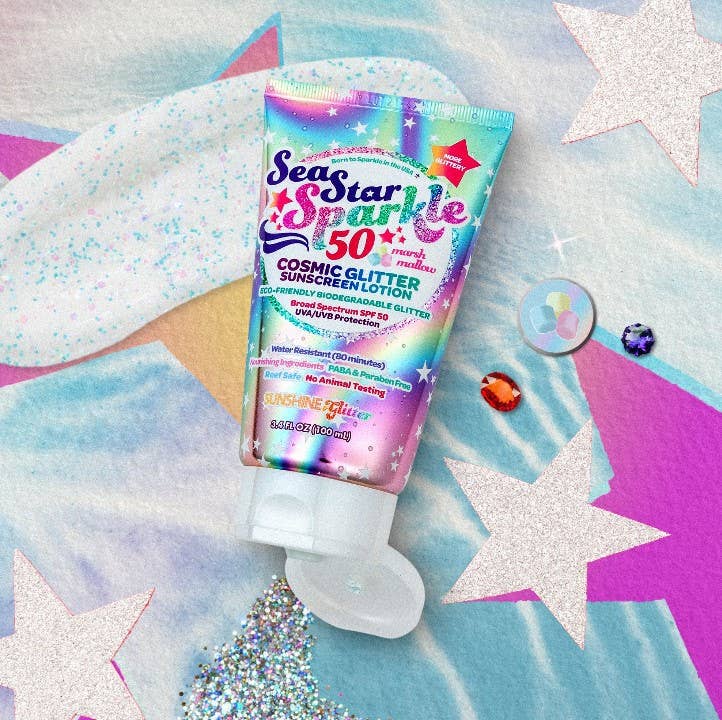 SeaStar Sparkle Cosmic Stardust Sunscreen Travel Gift Set