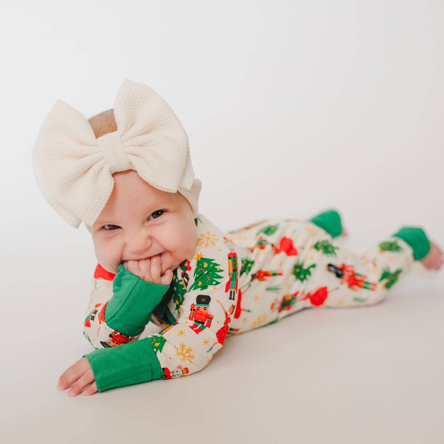 ZIP ROMPER -Nutcracker: 0/3m