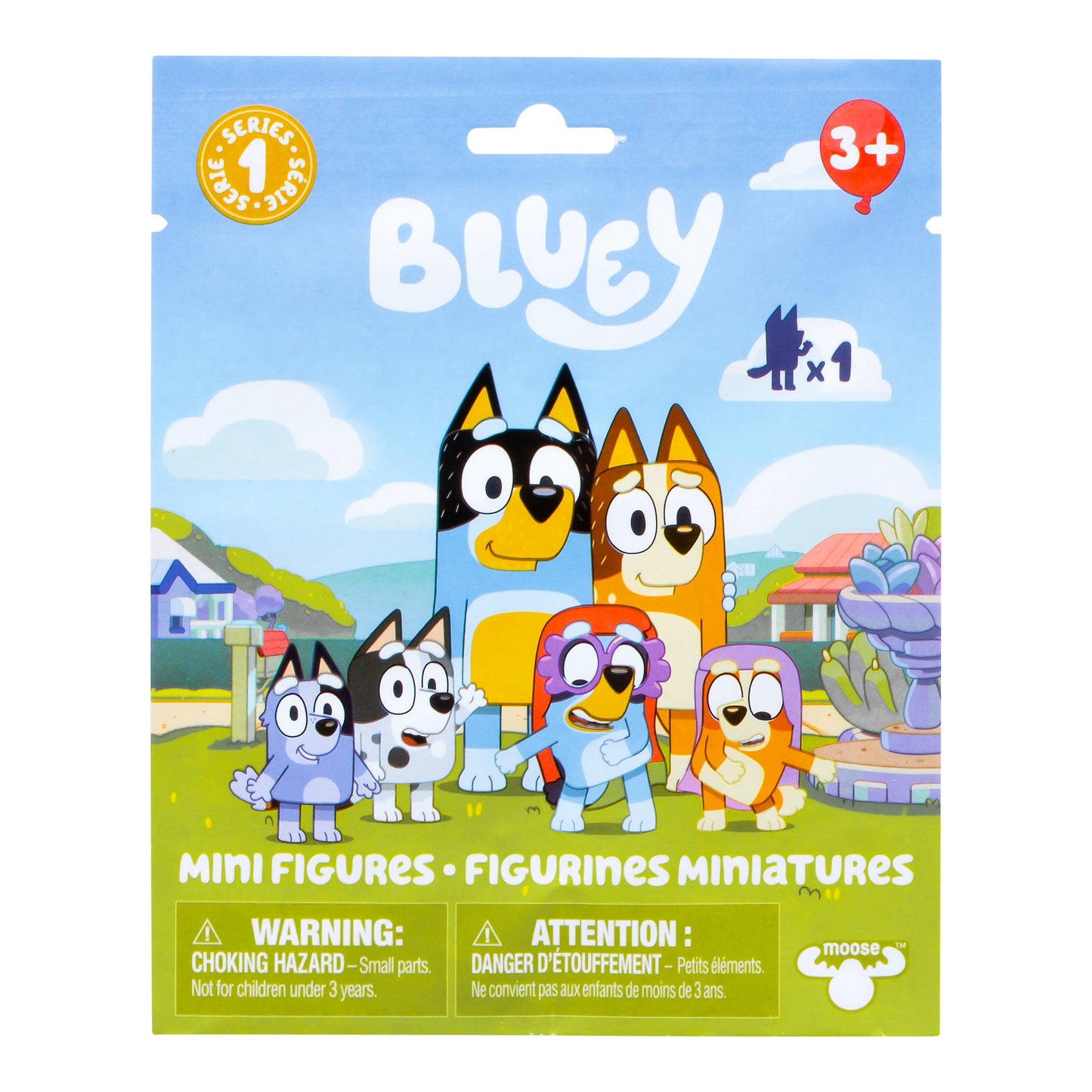 Moose Toys Bluey Mini Figurines